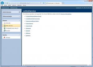 pomoc web service