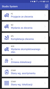 aplikacja magazynowa Android