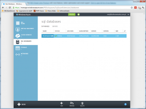 windows-azure-sql-databases