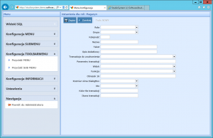 konfiguracja subtoolbarmenu formularz