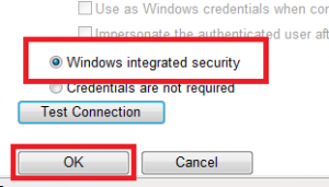 windows integrated security