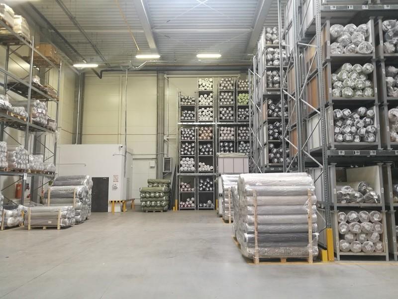 Warehouse Management System magazyn tkanin