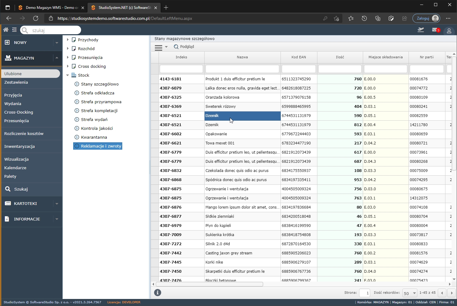 Prosty program magazynowy program magazynowy sql server